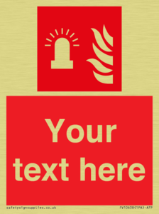 Custom Fire: Fire alarm flashing light